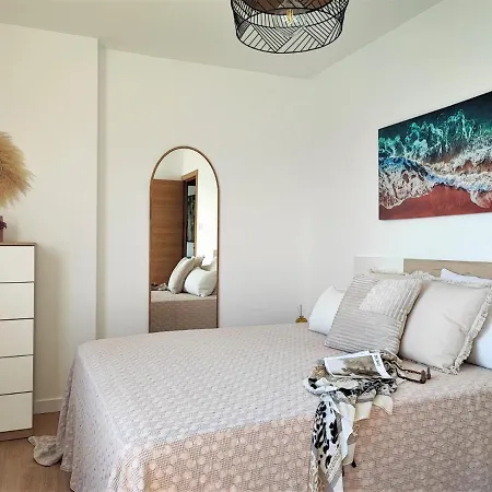 Mirador Do Mar, Encima De La Playa Lägenhet Moaña