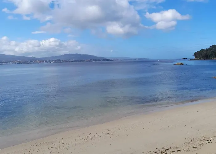 Mirador Do Mar, Encima De La Playa Moaña